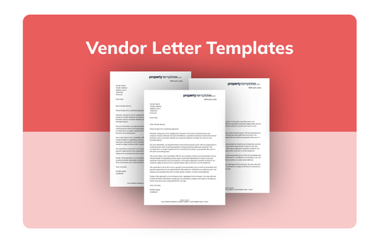 Direct to Vendor Letter Template